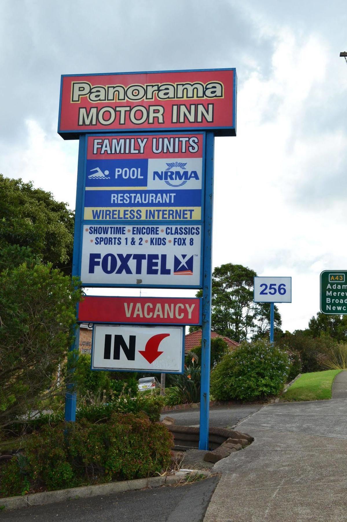 Panorama Motor Inn Newcastle Kültér fotó